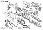 Bosch 0 603 926 627 Psb 9,6 Ves-2 Cordless Impact Drill 9.6 V / Eu Spare Parts